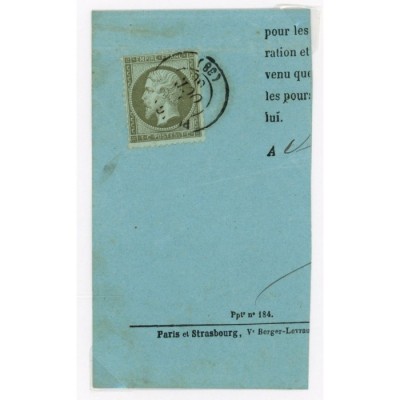 19 Oblitéré Cachet a Date - Depart  - Cote 200 Euros