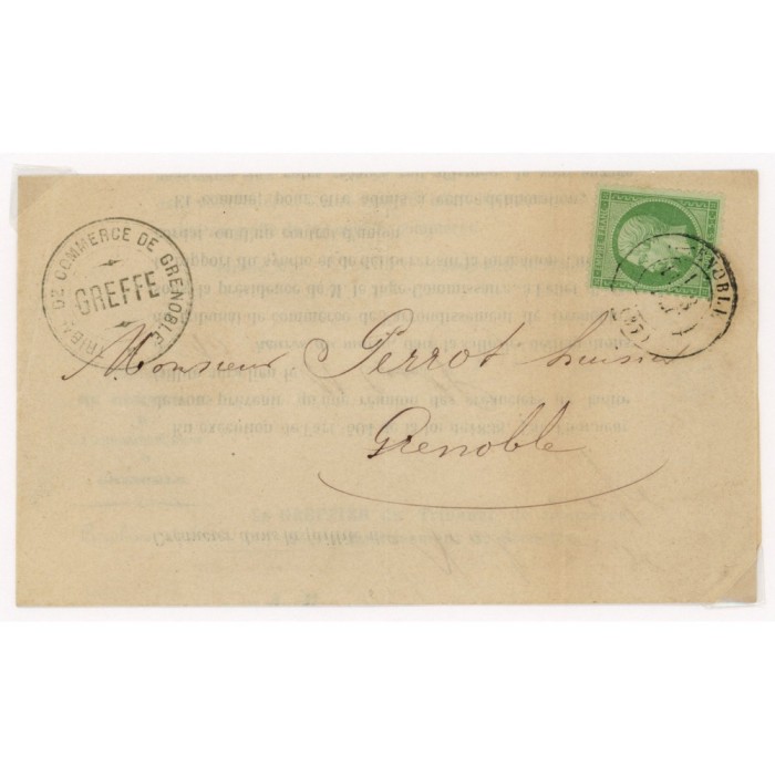 20 Oblitéré Cachet a Date - Depart Grenoble (37) - Cote 75 Euros