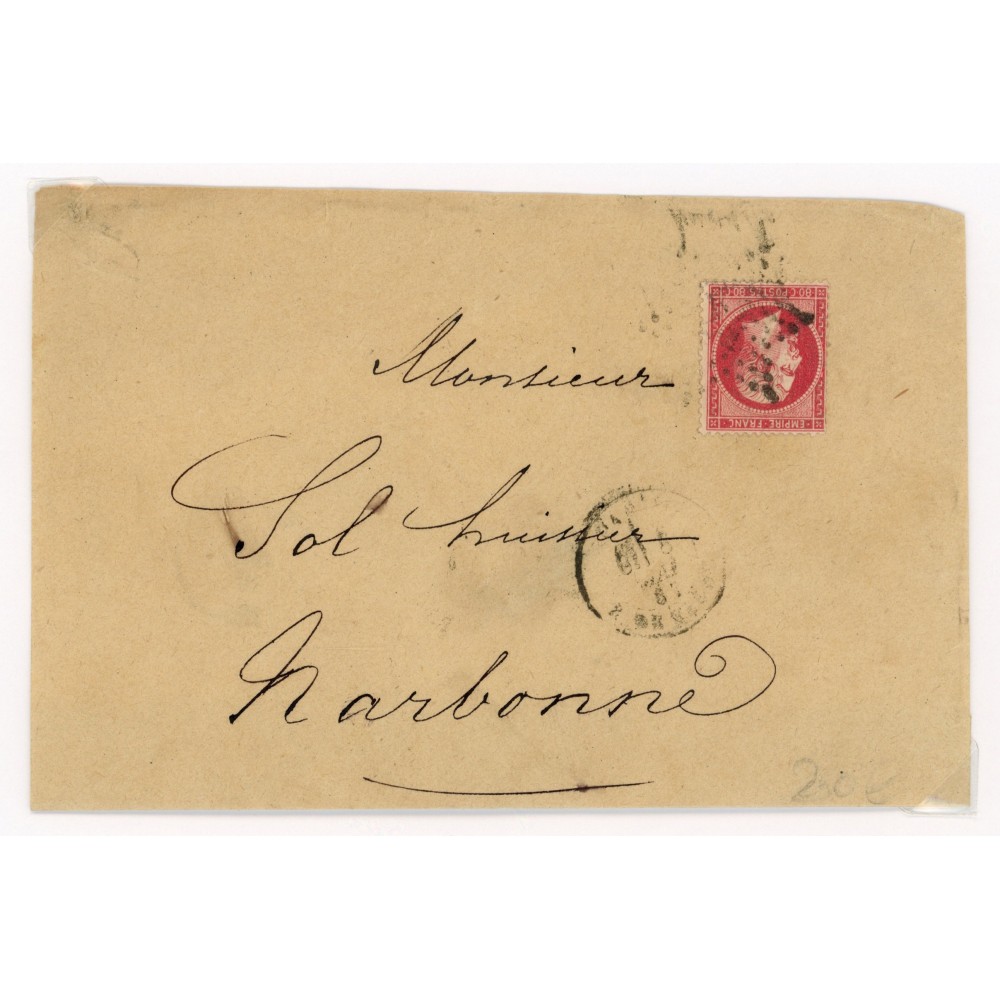 24 Oblitéré Etoile - Depart Paris (60) - Cote 100 Euros