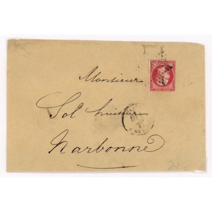 24 Oblitéré Etoile - Depart Paris (60) - Cote 100 Euros