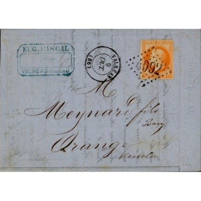 31 Oblitéré GC 4092 - Depart Valreas - Cote 45 Euros