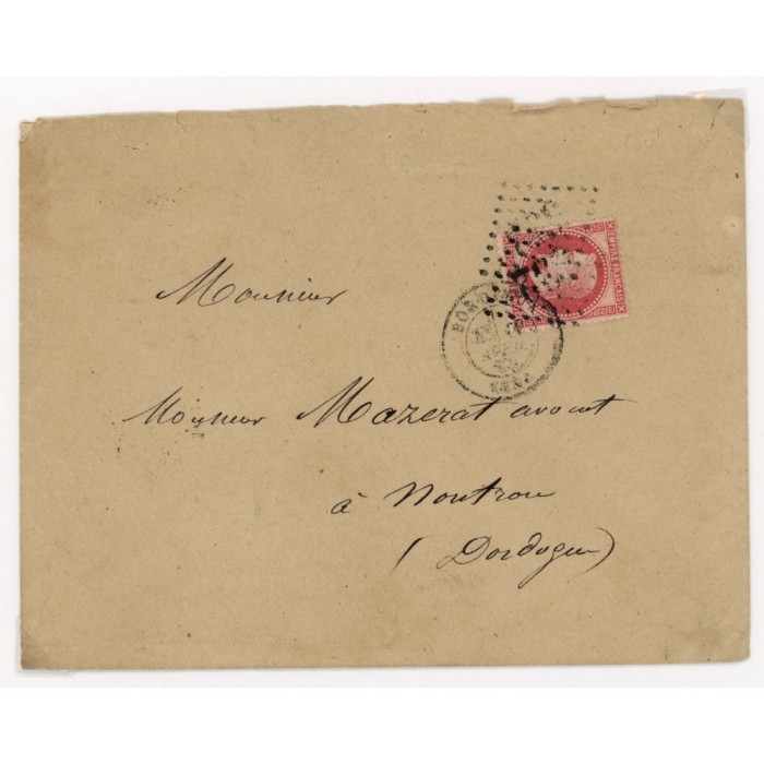 32 Oblitéré GC 532 - Depart Bordeaux (32) - Cote 53 Euros