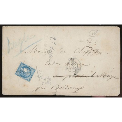 45 Oblitéré  - Depart Bordeaux (32) - Cote 150 Euros