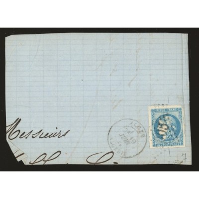 46B Oblitéré GC 5005 - Depart Alger (Algérie) - Cote 53 Euros