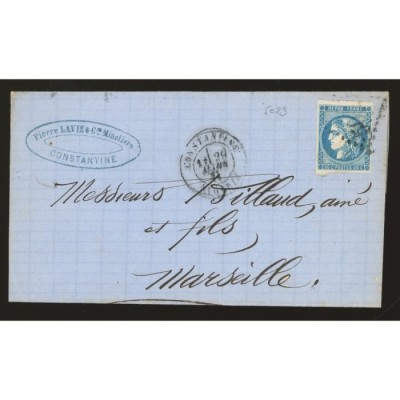 46B Oblitéré GC 5023 - Depart Constantine (Algérie) - Cote 53 Euros