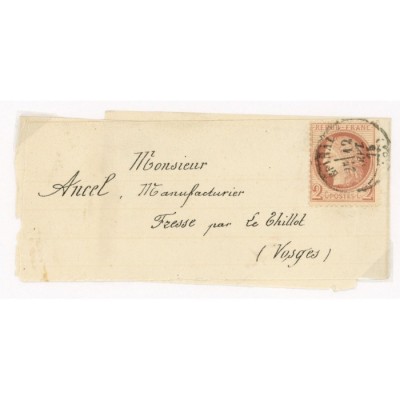 51 Oblitéré Cachet a Date du 1875 - Depart  - Cote 125 Euros