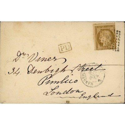 56 Oblitéré  - Depart  -   - Cote 85 Euros