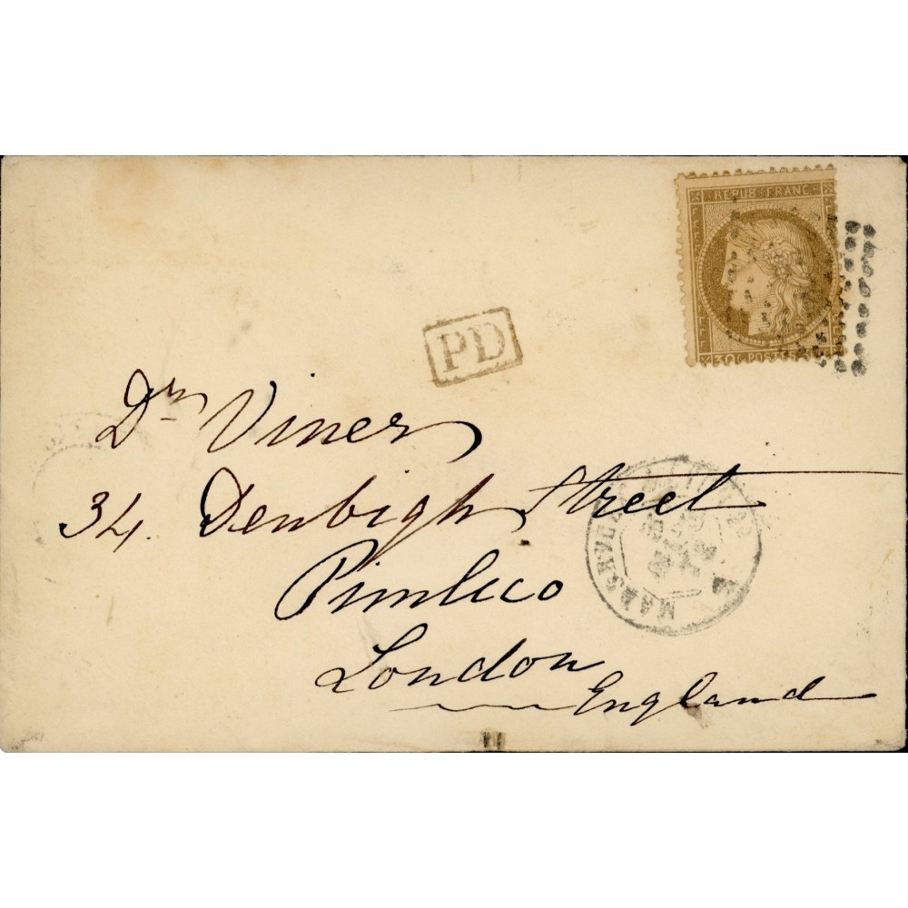 56 Oblitéré  - Depart  -   - Cote 85 Euros