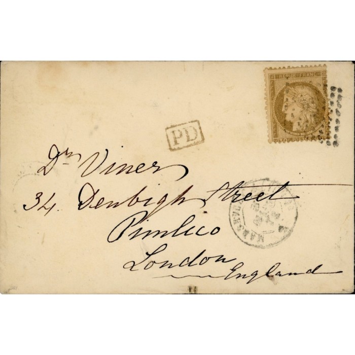 56 Oblitéré  - Depart  -   - Cote 85 Euros