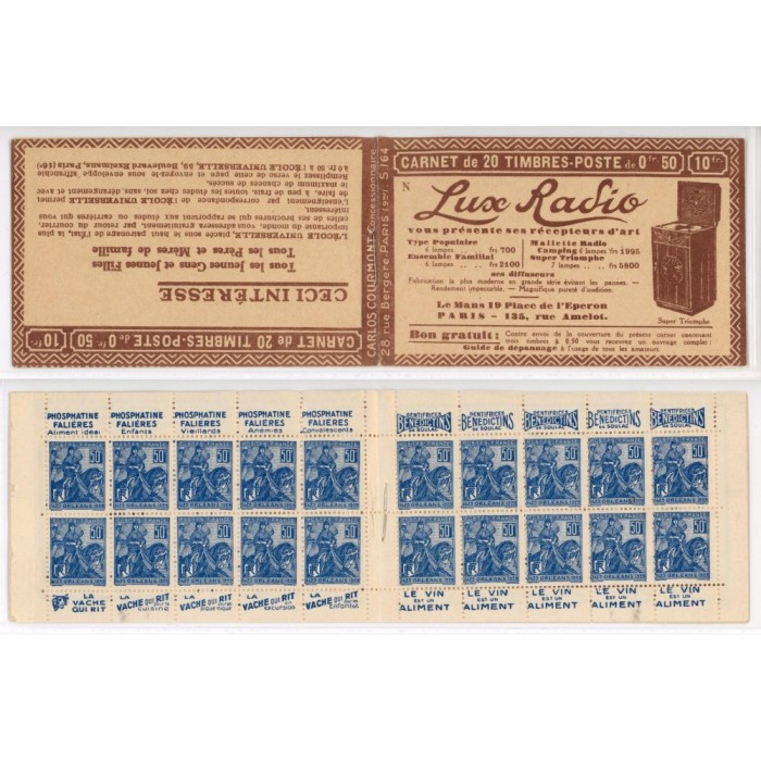 257-C 5 - FALIERES - BENEDICTINS - VACHE QUI RIT - VIN. - Serie 164 - Cote 130 Euros