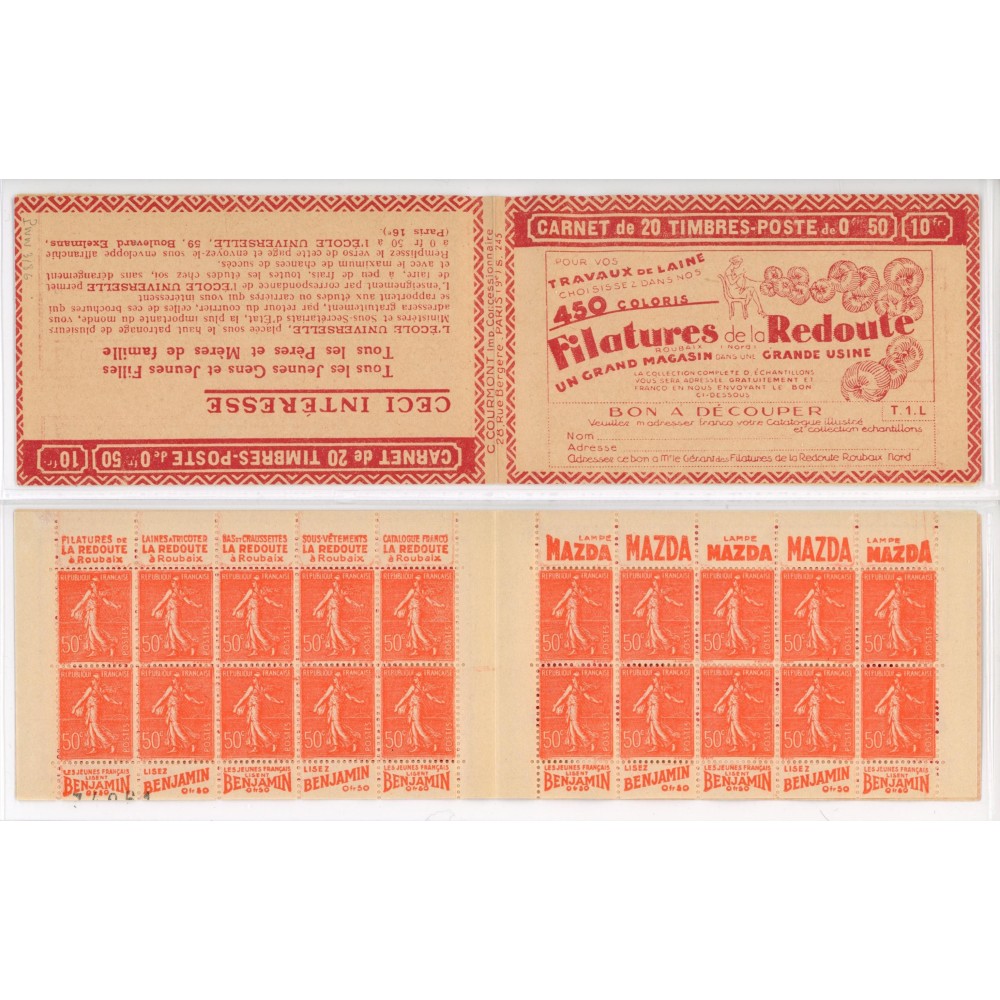 199-C 59 - REDOUTE - MAZDA - BENJAMIN - BENJAMIN - Serie 245 - Cote 600 Euros