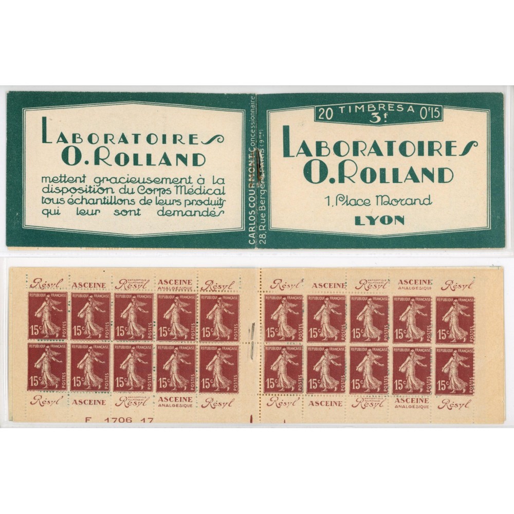 189-C 2 - ROLLAND - Cote 400 Euros