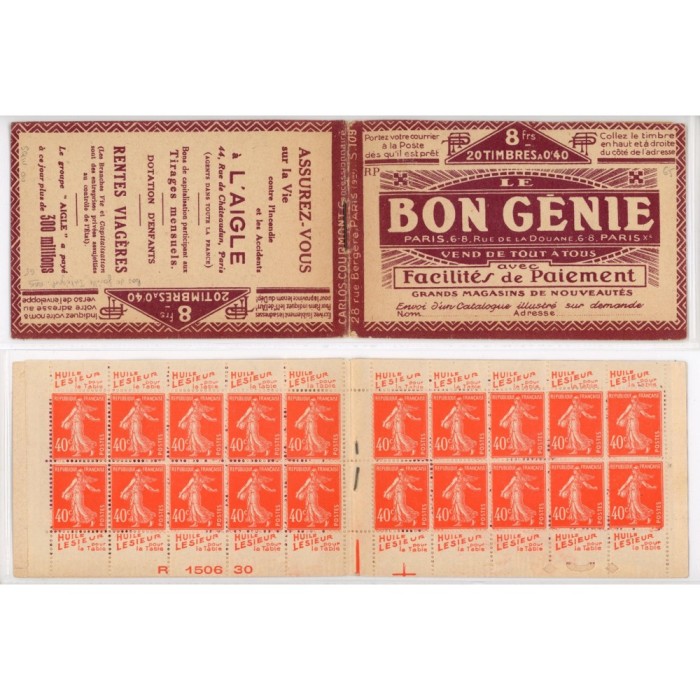 194-C 6 - Serie 109 - Cote 250 Euros