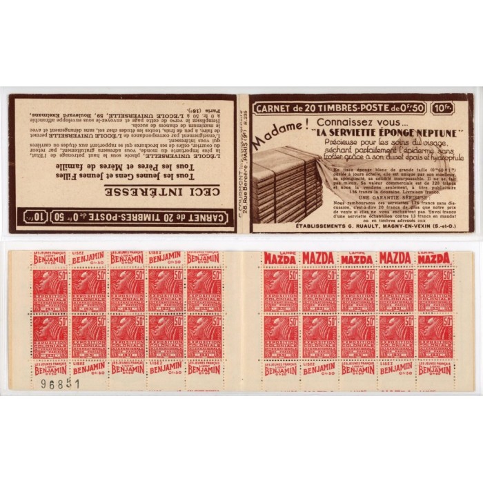 272-C 3 - Serie 235 - Cote 350 Euros