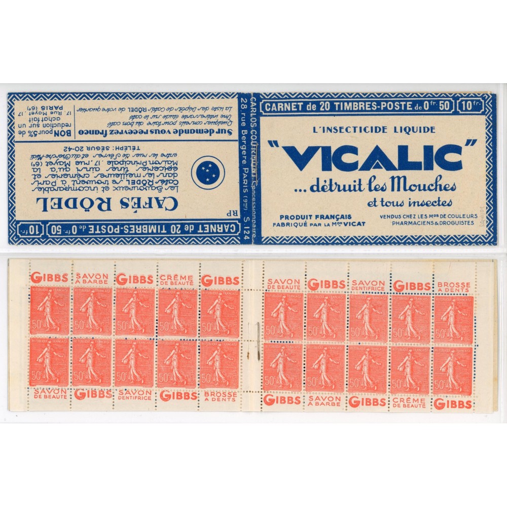 199-C 12 - Serie 124 - Cote 450 Euros