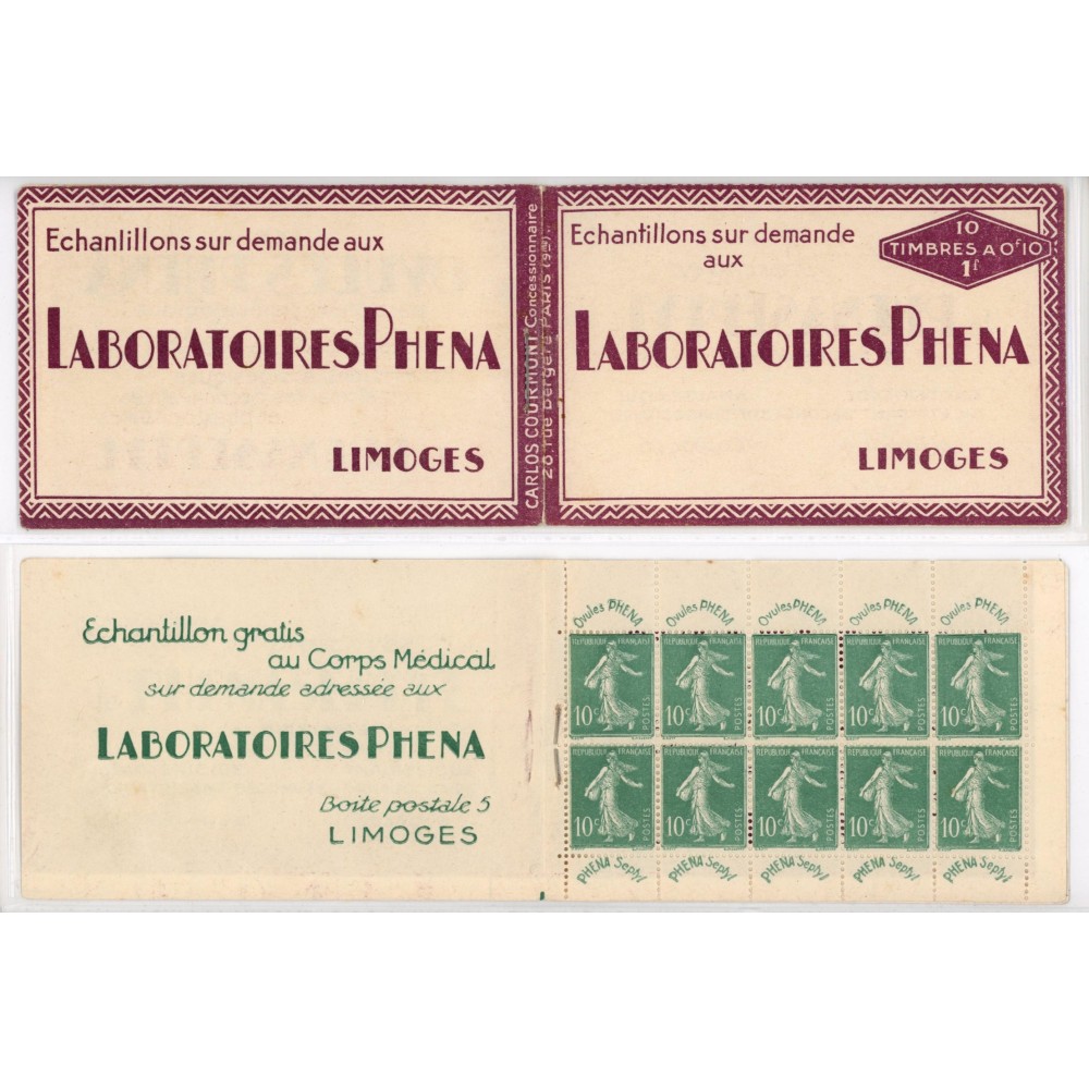 188-C 2 - Serie PHENA - Cote 650 Euros