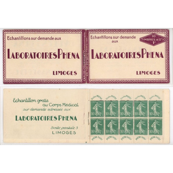 188-C 2 - Serie PHENA - Cote 650 Euros