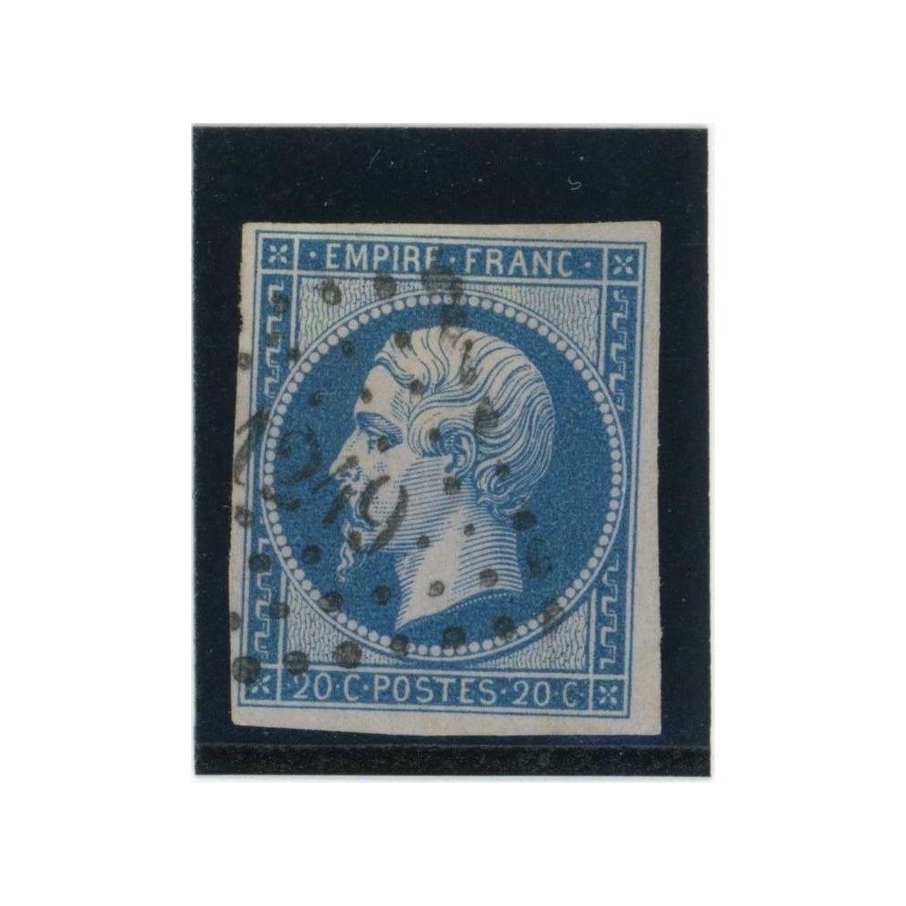 YT 14 Ae - Bleu sur Lilas - PC 1249 - Fécamp - Seine Maritime Seine Inférieure (74)