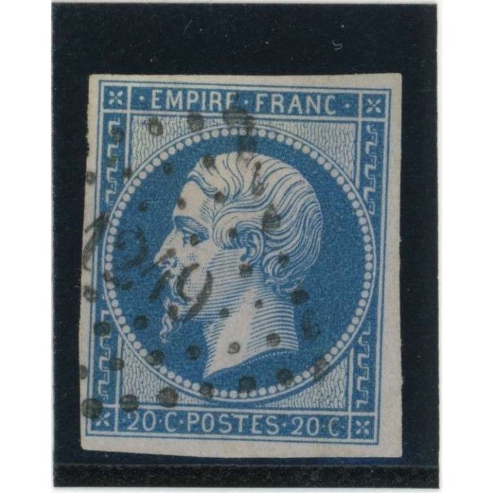 YT 14 Ae - Bleu sur Lilas - PC 1249 - Fécamp - Seine Maritime Seine Inférieure (74)