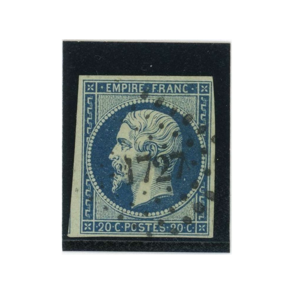 YT 14 Ad - Bleu sur Vert - PC 1727 - Lille - Nord (57)