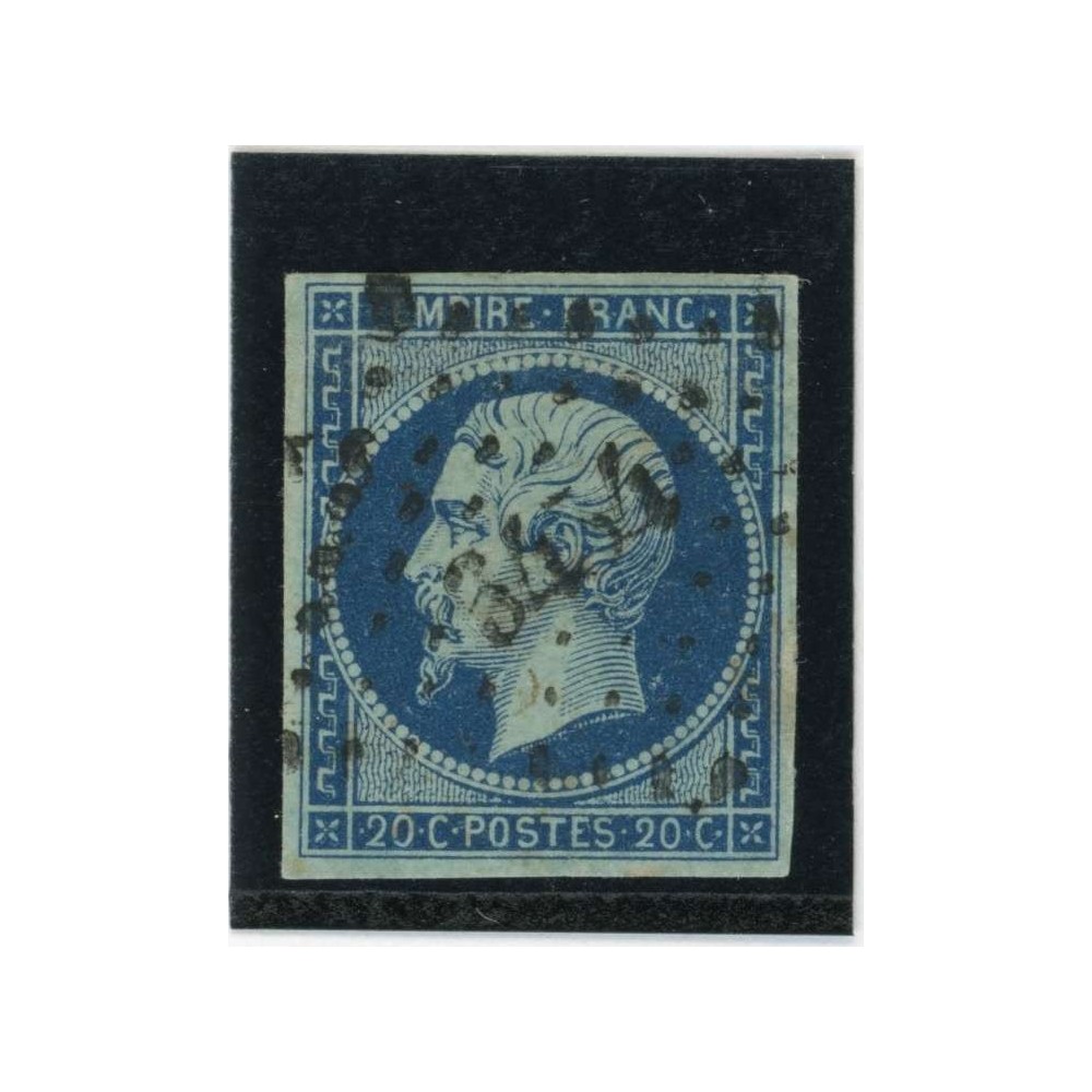 YT 14 Ad - Bleu sur Vert - PC 3454 - Uzès - Gard (29)