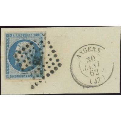 YT 14  - Cachet Anger 30 Janv 62