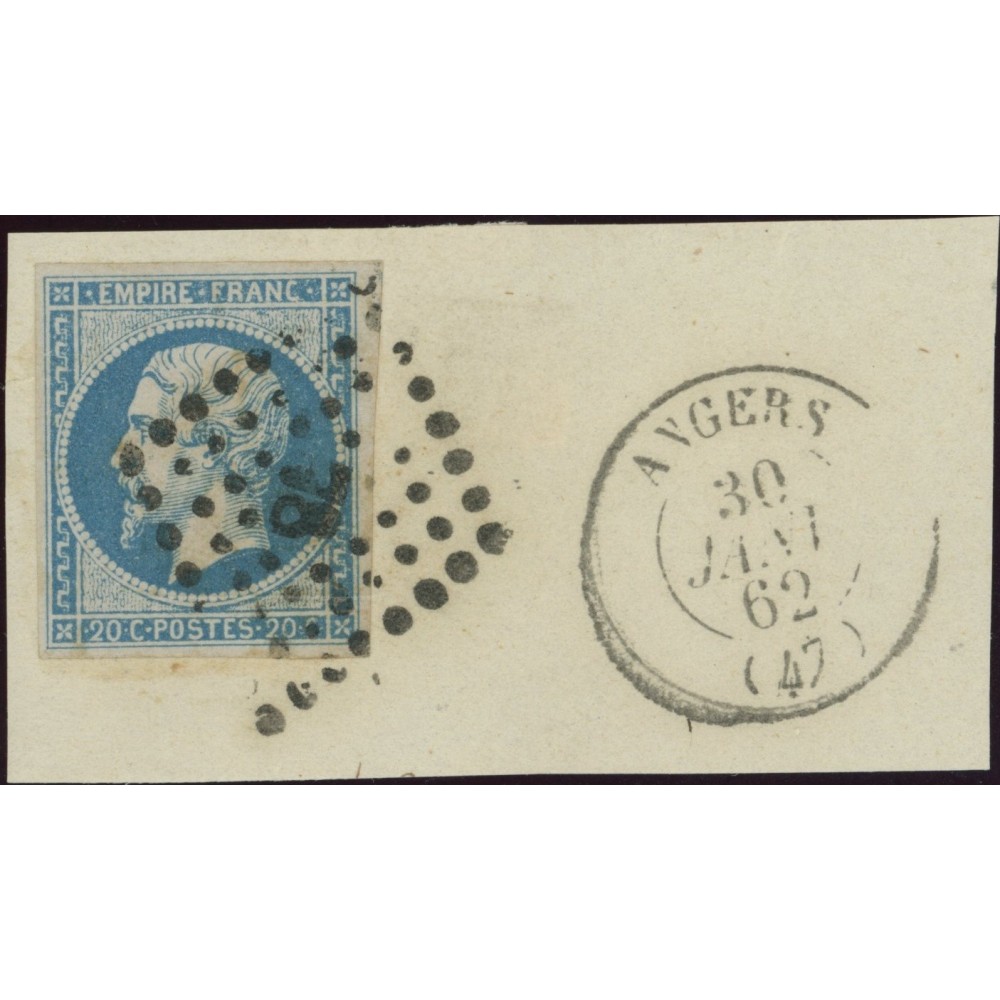 YT 14  - Cachet Anger 30 Janv 62
