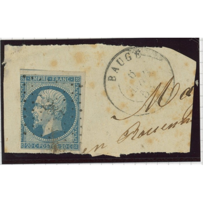 YT 14  - Cachet Bauge