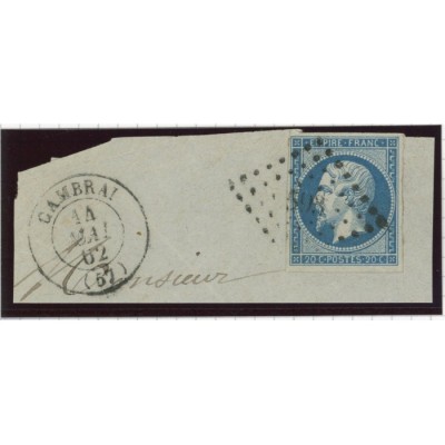 YT 14  - Cachet Cambrai