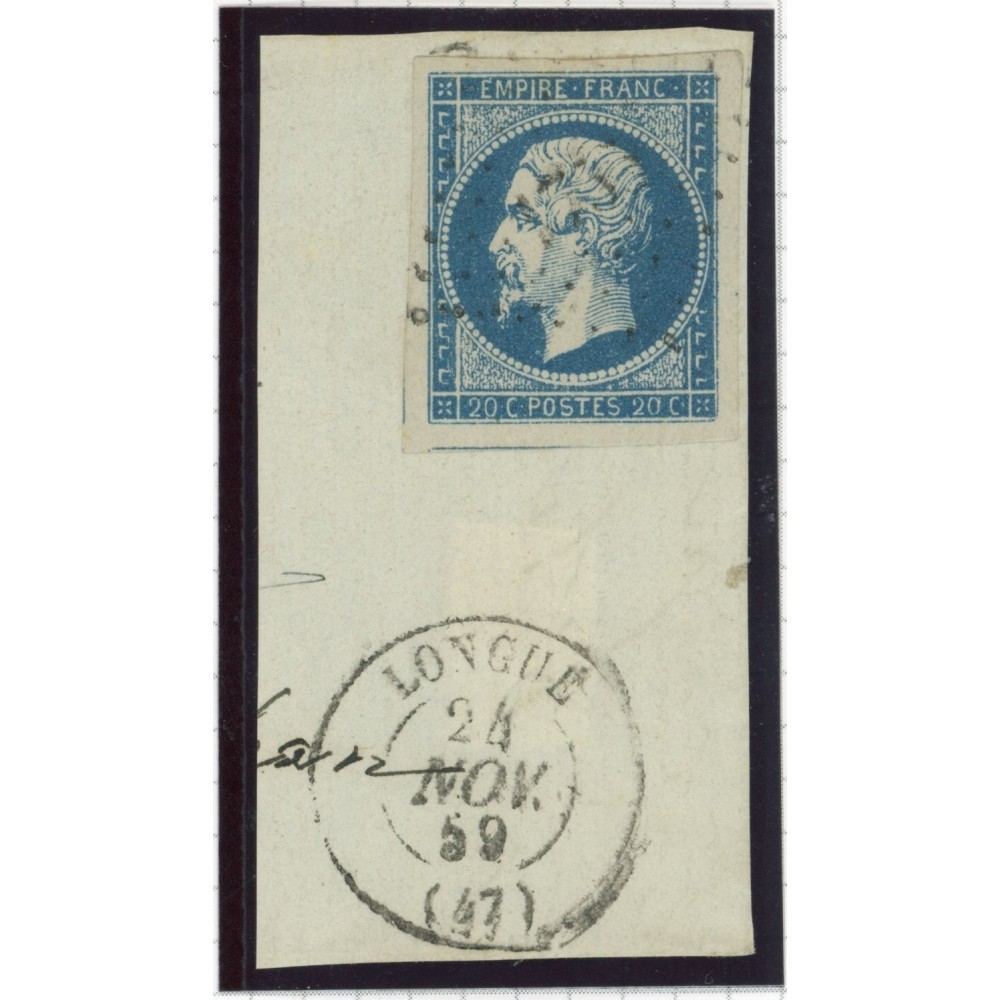 YT 14  - Cachet Longé 24 Nov 59