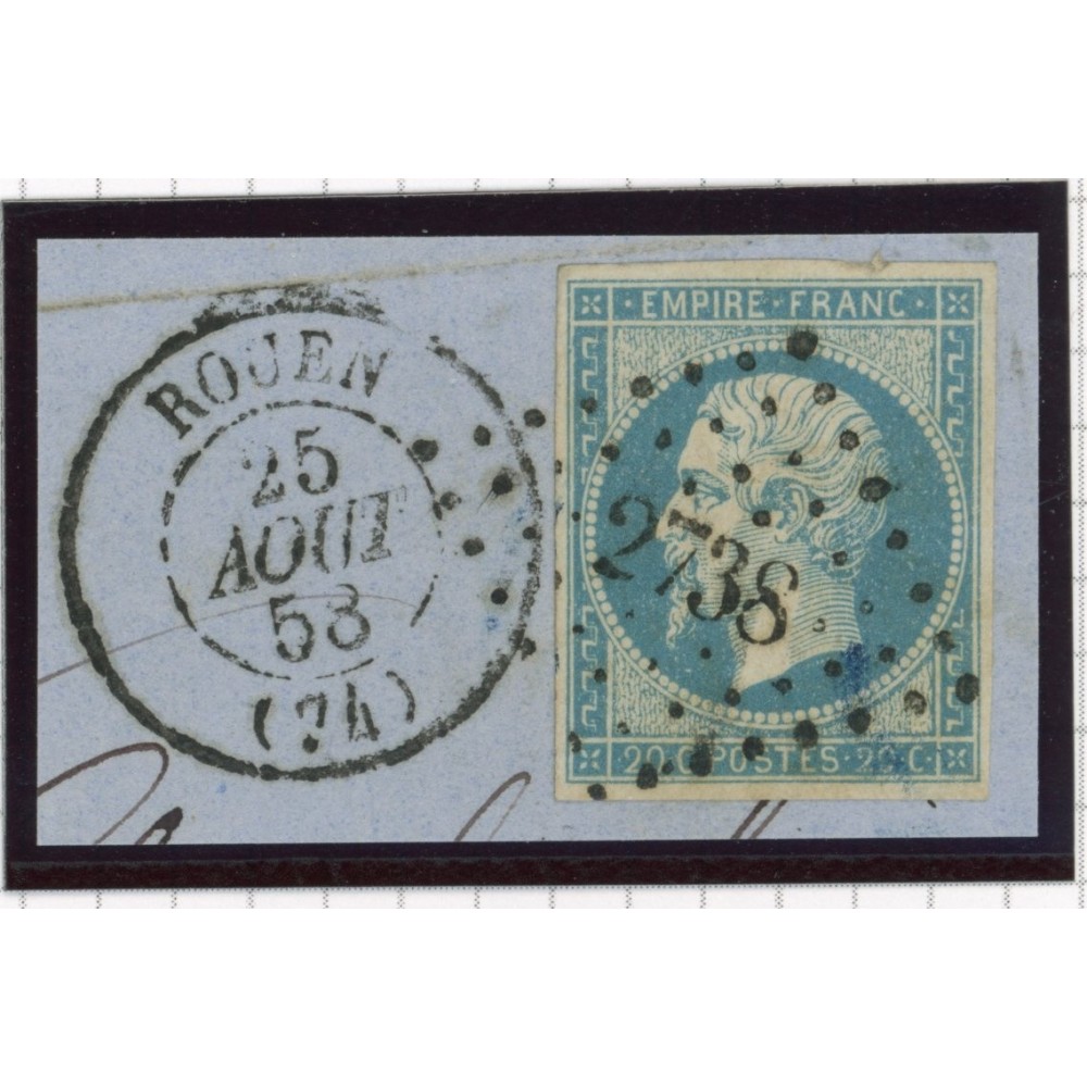 YT 14  - Cachet Rouen