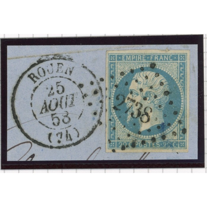 YT 14  - Cachet Rouen