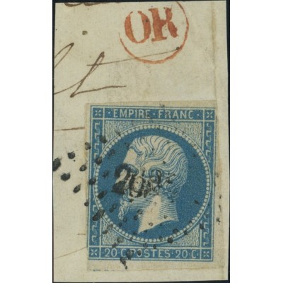 YT 14  - OR dans un cercle rouge