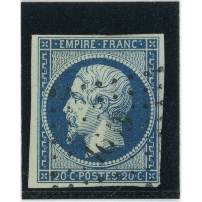 YT 14 Ad - Bleu sur vert