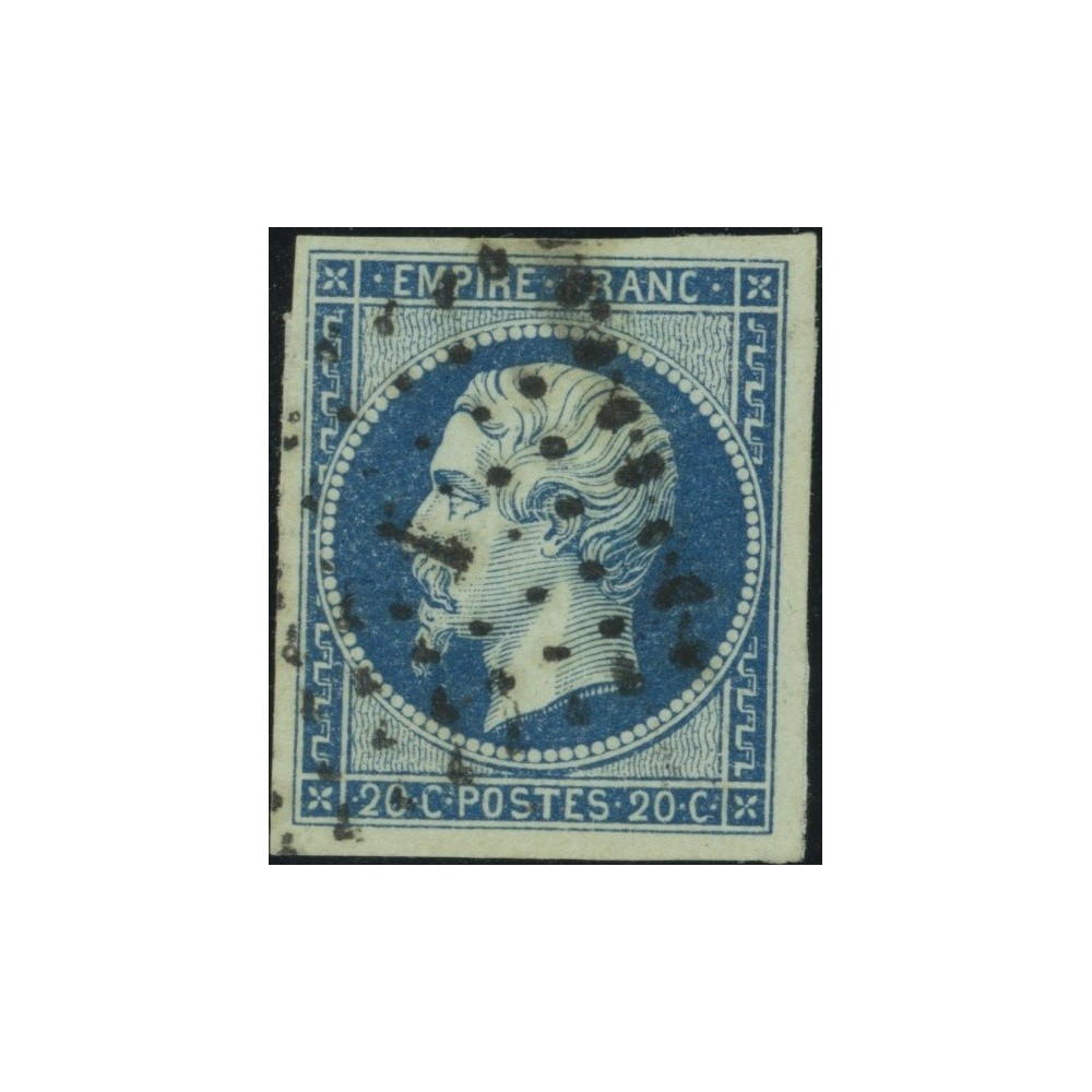 YT 14 Ad - Bleu sur vert