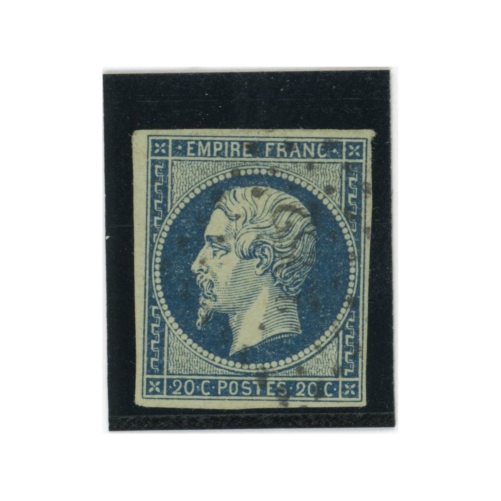 YT 14 Ad - Bleu sur vert