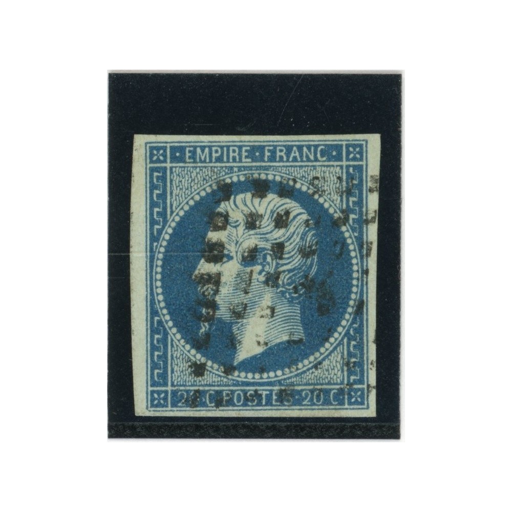 YT 14 Ad - Bleu sur vert