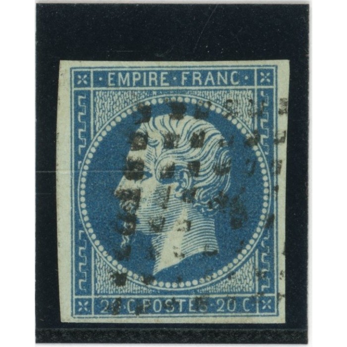 YT 14 Ad - Bleu sur vert