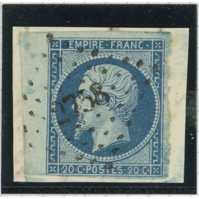 YT 14 Ad - Bleu sur vert