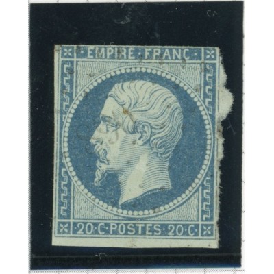 YT 14 Ad - Bleu sur vert