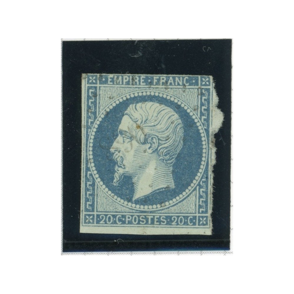 YT 14 Ad - Bleu sur vert