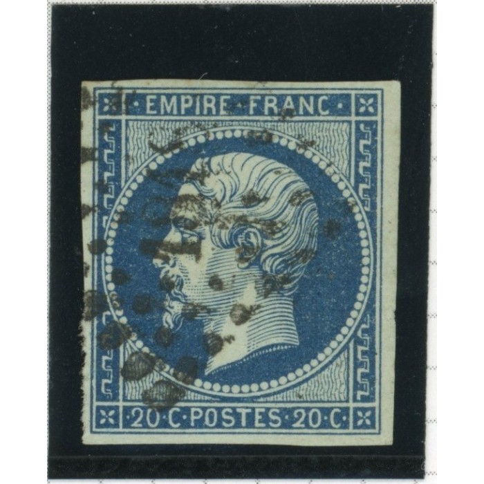 YT 14 Ad - Bleu sur vert