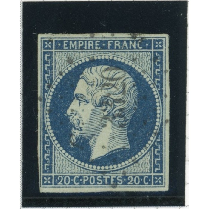 YT 14 Ad - Bleu sur vert