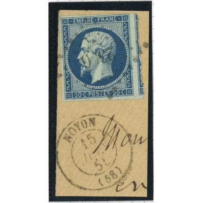 YT 14 Ad - Bleu sur vert