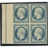 YT 14 Ai - Neuf x - Bloc de 4 avec Filet d'Encadrement -  Certificat 15703