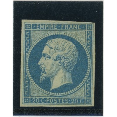 YT 14 Ba - Bleu sur vert - Neuf xx