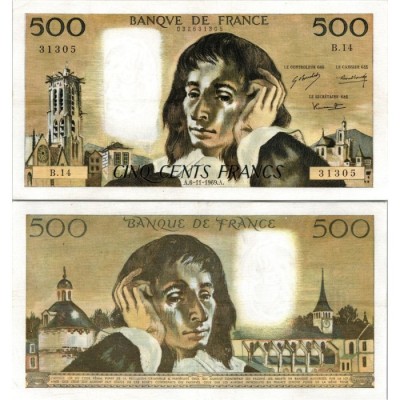 Fay.01.04 - 06/11/69 - Alph H.14 - 500 Francs Pascal
