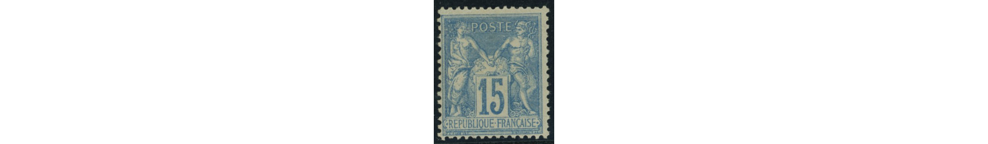 N°90 Sage 15c bleu