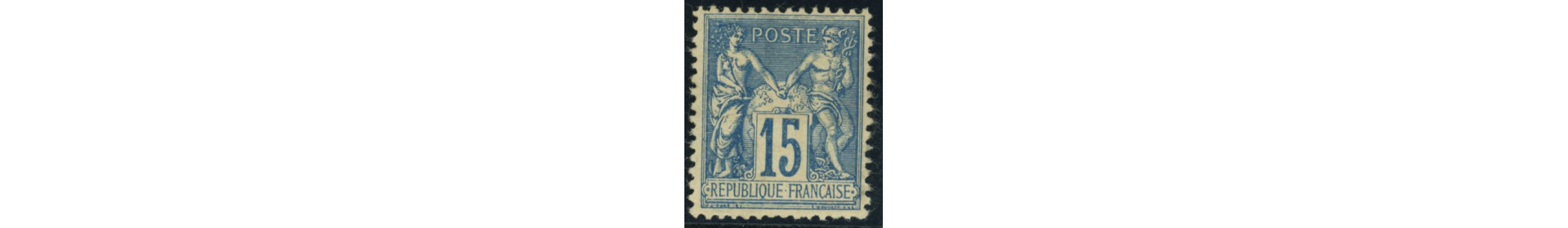 N°101 Sage 15c bleu