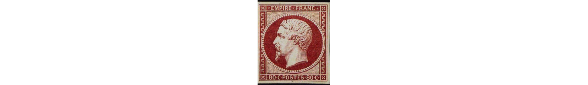 N°17 Napoléon III 80c carmin